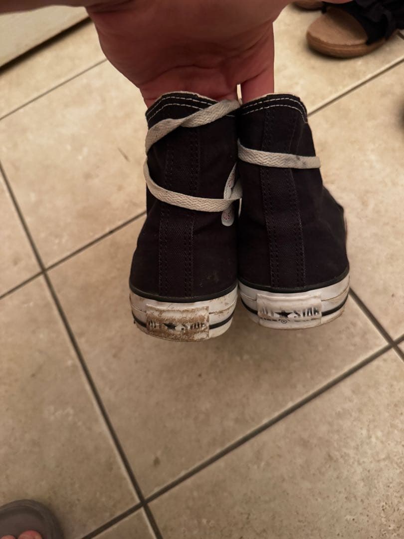 Converse All Star ハイカット ブラック — image 5