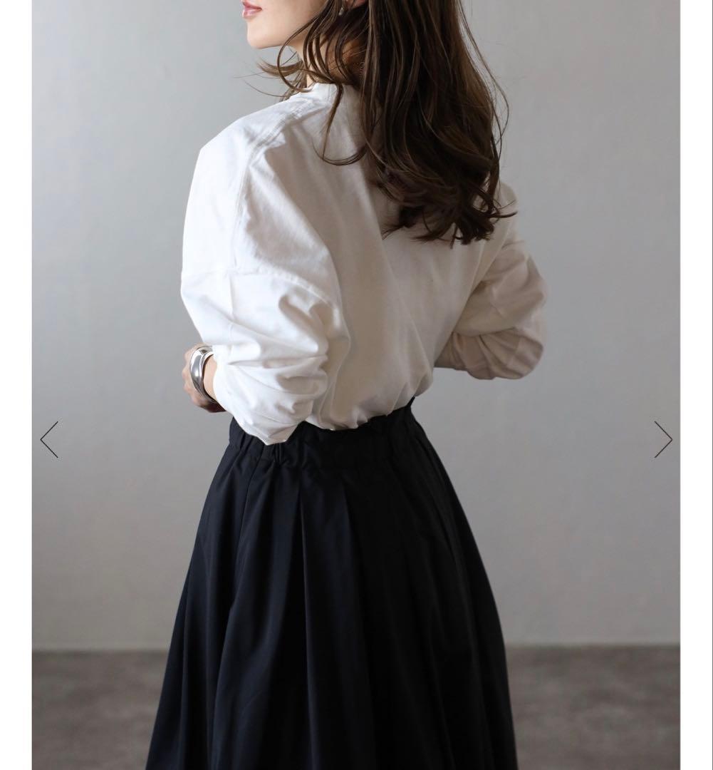 【新品】ボンジュールサガン FAVORIピグメントロンT 長袖 Tシャツ 白 — image 4