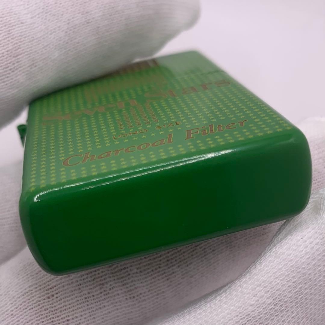 【オク】　セブンスター SevenStars グリーン　オイルライター — image 4