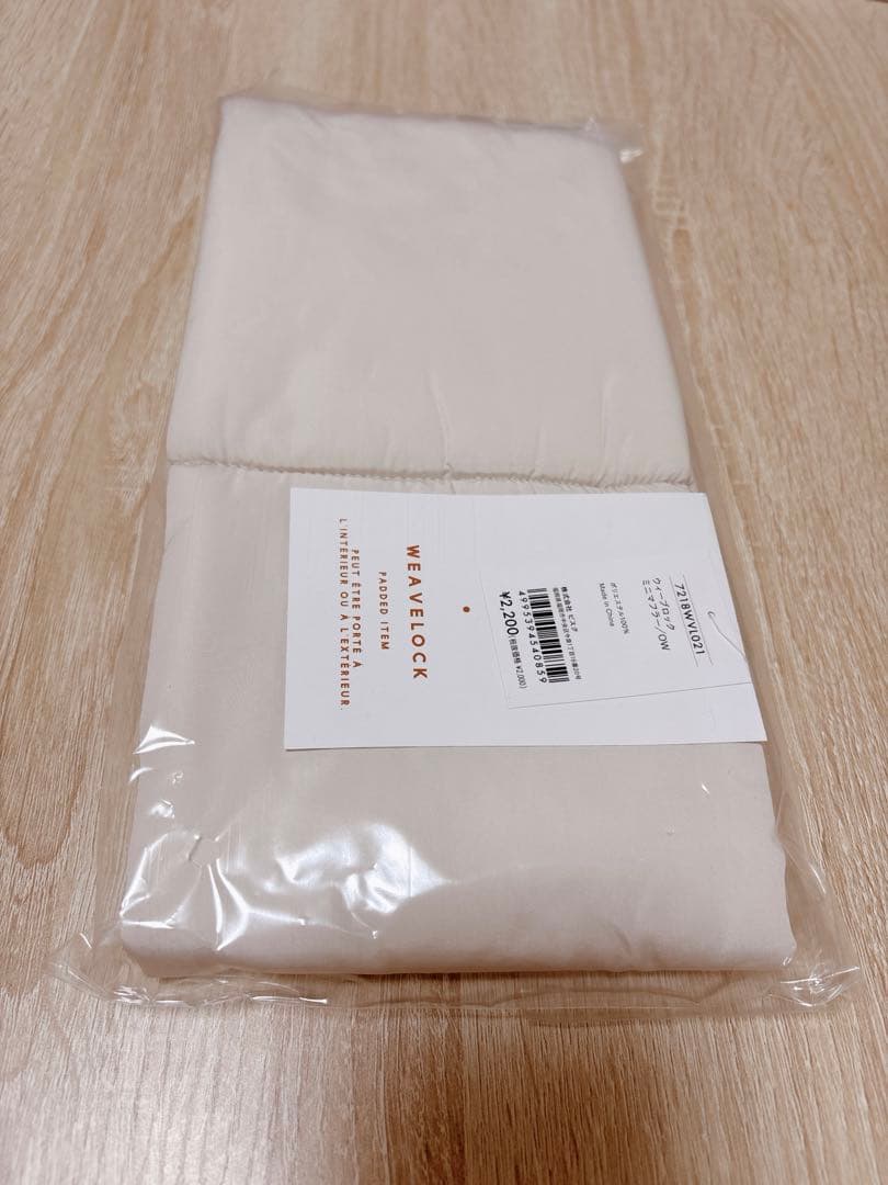 新品未使用　ウィーブロック　ミニマフラー — image 5