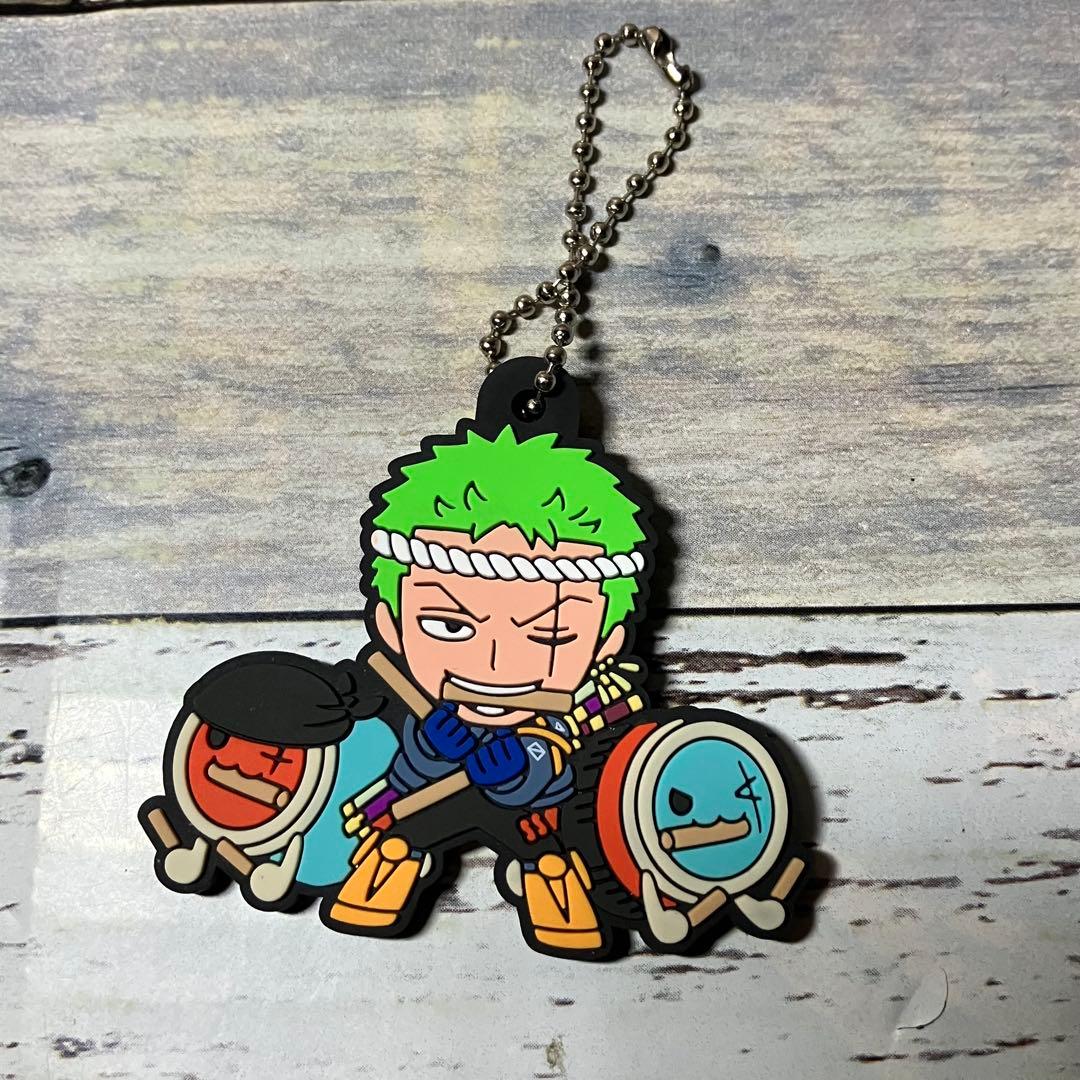 ワンピース ゾロ キーホルダー ラバーマスコット 2点セット [中古] 即日発送 — image 2