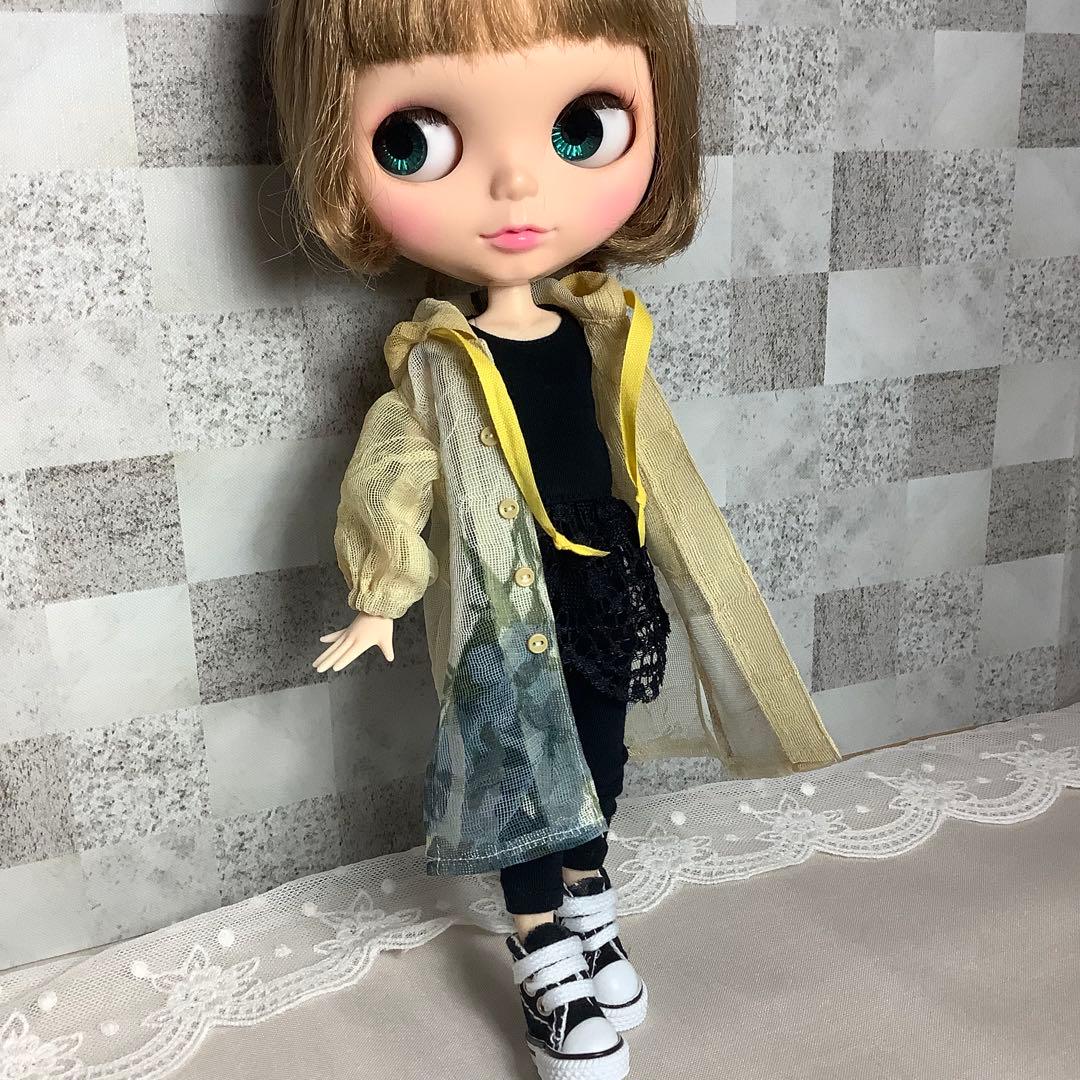 ブライスアウトフィット♡ワッシャーチュールビッグシャツ＆ブラックチュニック — image 4