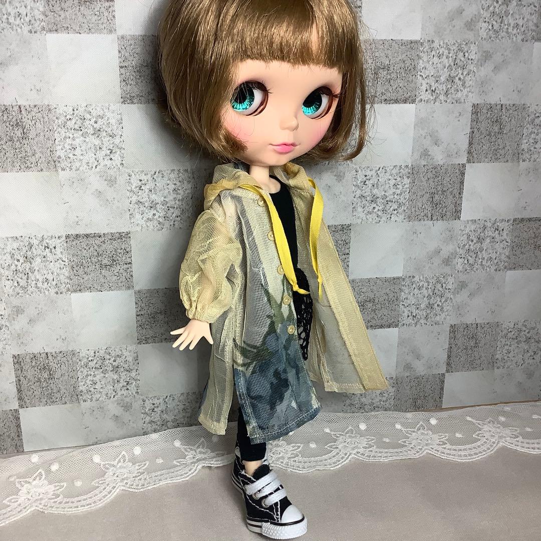ブライスアウトフィット♡ワッシャーチュールビッグシャツ＆ブラックチュニック — image 5