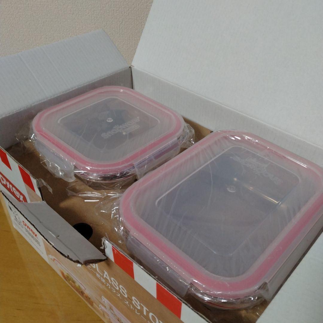 新品未使用 Pyrex Snoopy Glass Storage 8 pc — image 3
