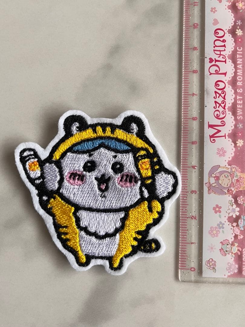 ちいかわ　ハチワレ　タイガース　阪神　ワッペン　コラボ　トラ　# 可愛い　人気 — image 3