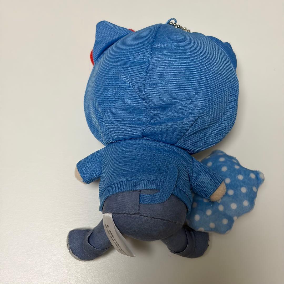 日常組×サンリオ ぬいぐるみキーホルダー クロノア×ハローキティ — image 2