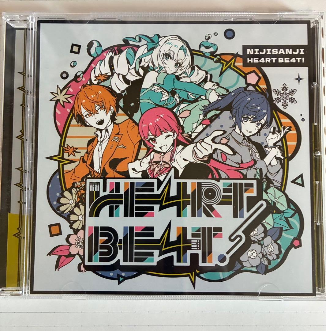 HE4RT BE4T! CD盤 にじストア購入特典ステッカー付き にじさんじ — image 2