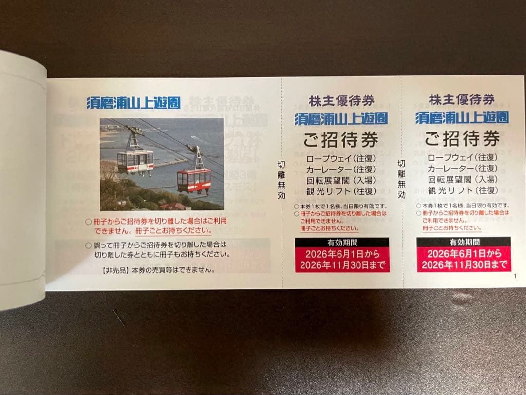 山陽電鉄グループ・沿線施設　株主ご優待券 D 2冊 — image 2