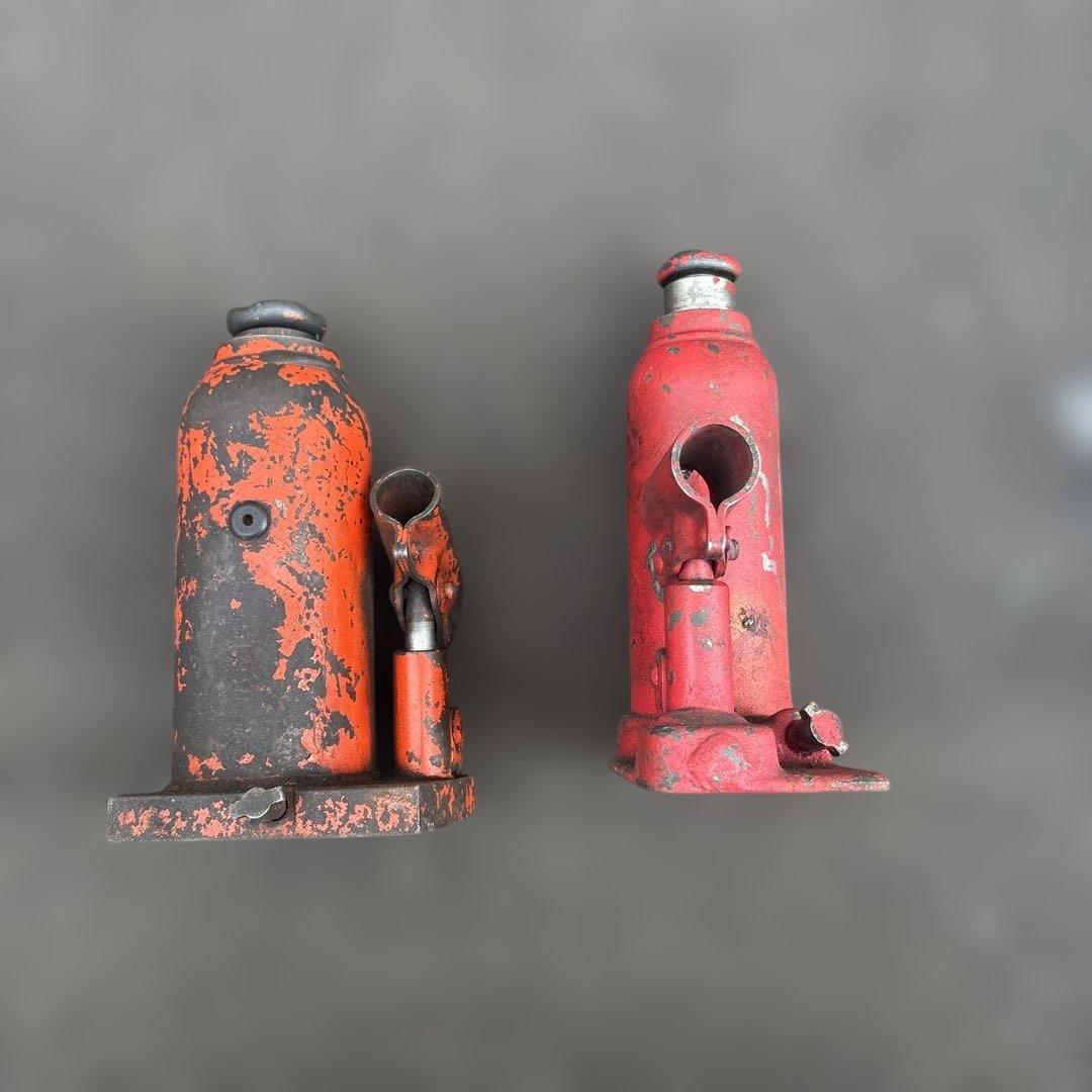 油圧ボトルジャッキ 2個セット　ダルマジャッキ — image 2