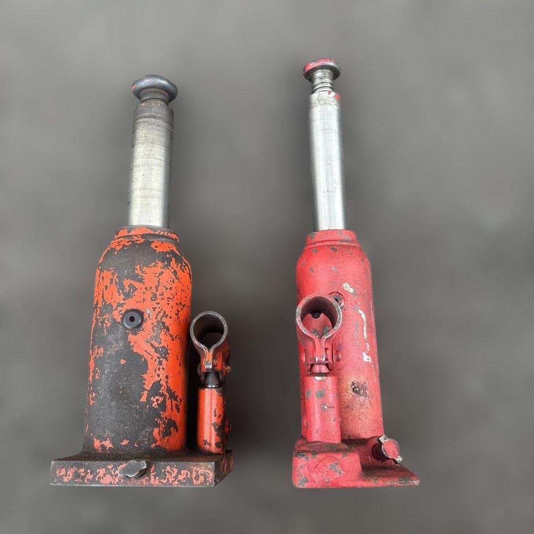 油圧ボトルジャッキ 2個セット　ダルマジャッキ — image 5