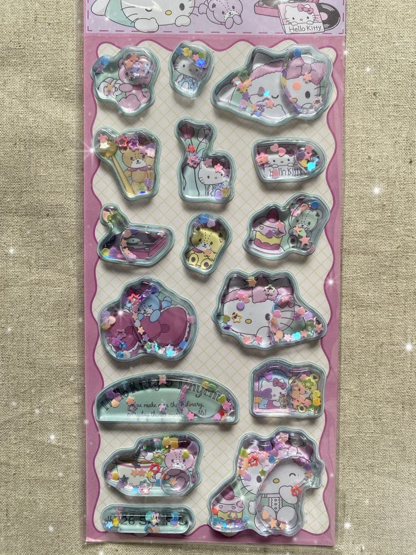 SALE★【海外限定・正規品】サンリオ　NEW ウォーターインシール★4枚セット — image 4