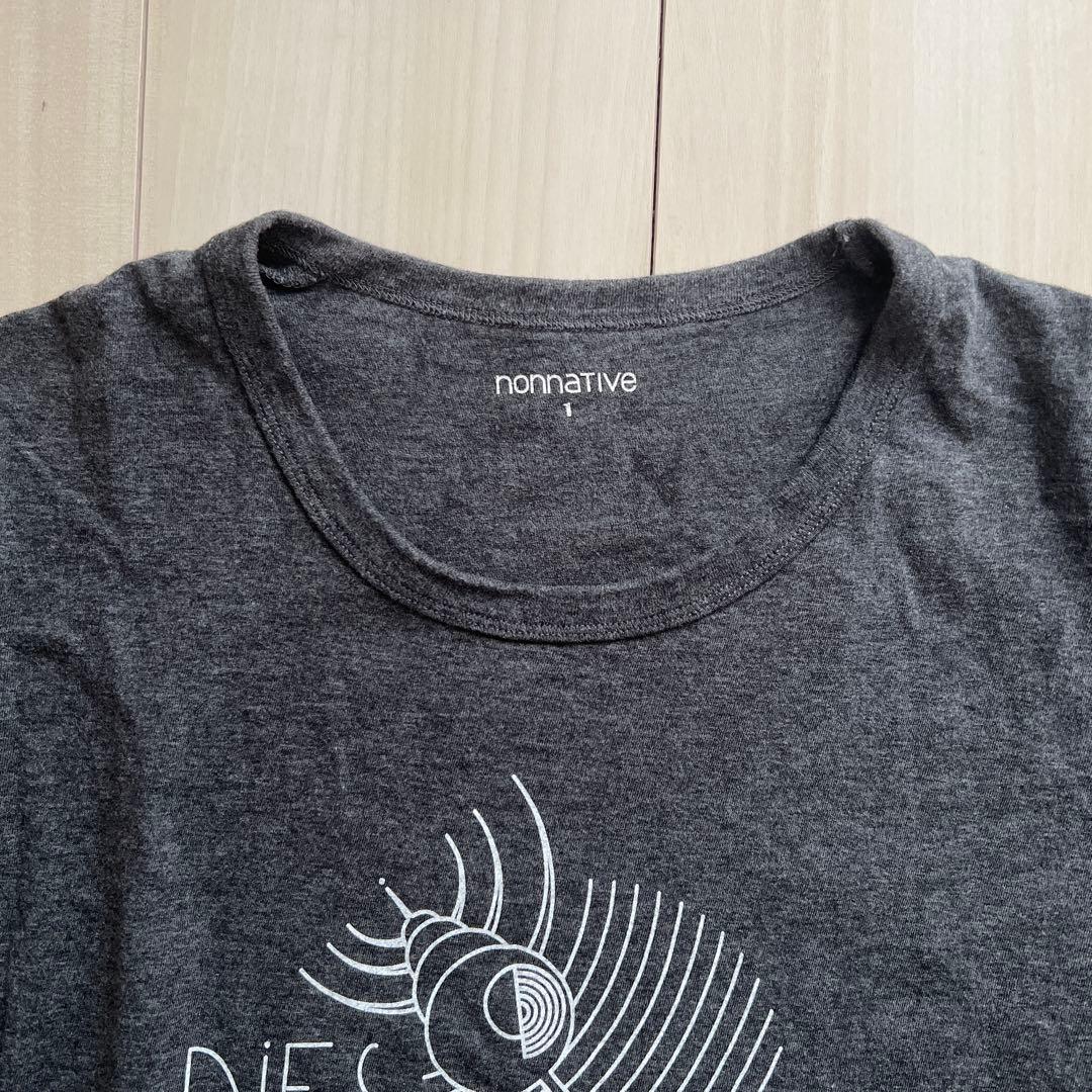nonnative dweller tee 1 グラフィック グレー チャコール — image 4