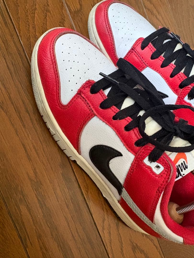 NIKE Dunk Low Red White シカゴ — image 2