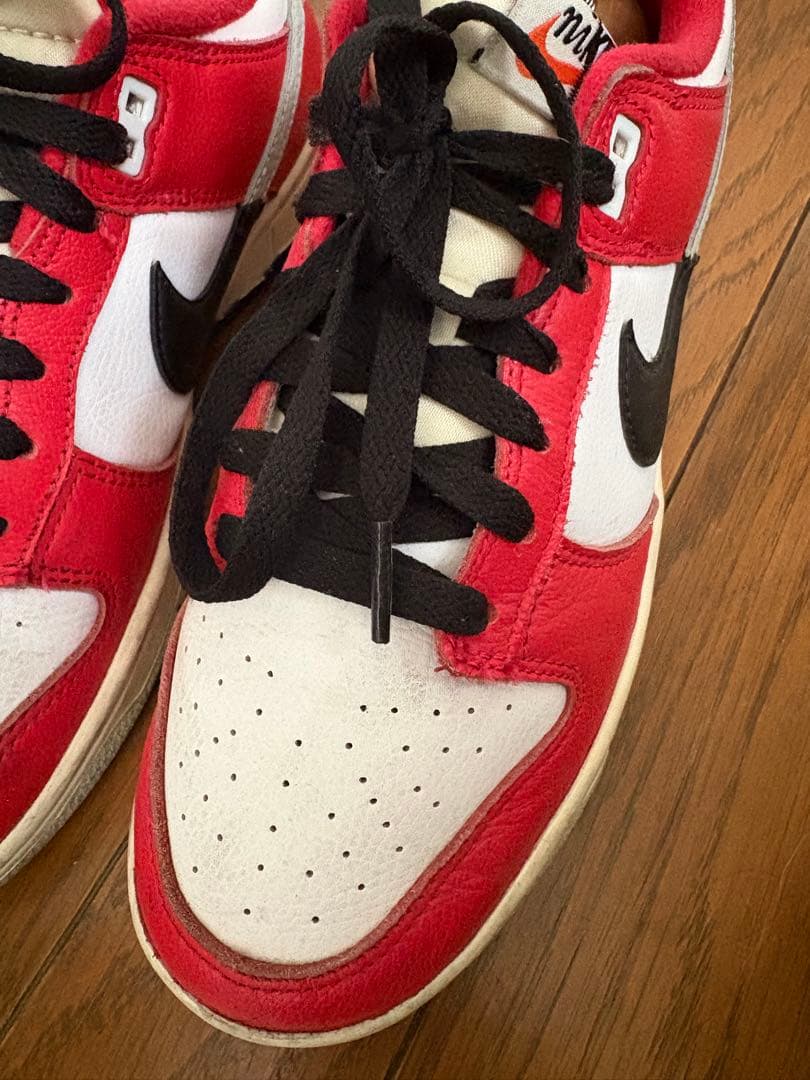 NIKE Dunk Low Red White シカゴ — image 3