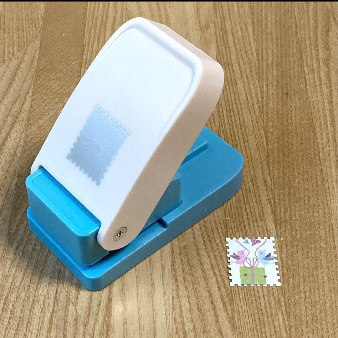 クラフトパンチ 穴あけ 本体 新品 切手風 2.5cm×2.1cm — image 2