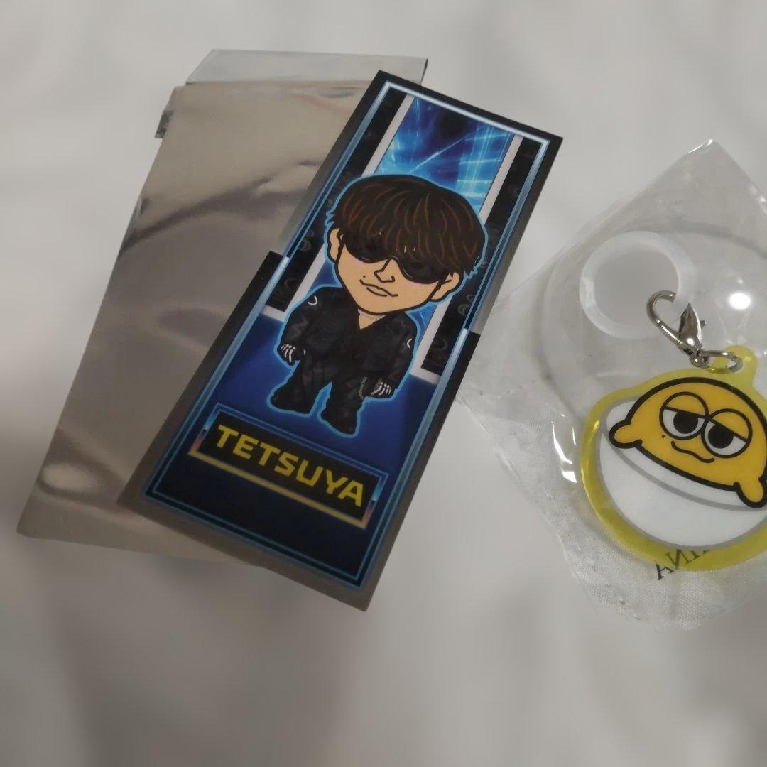 EXILE TETSUYA マーカーキーホルダー 千社札ステッカー セット — image 3