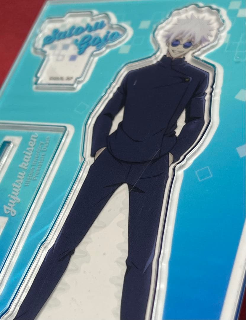 呪術廻戦　懐玉・玉折　DAISO アクリルスタンド　缶バッジ — image 2