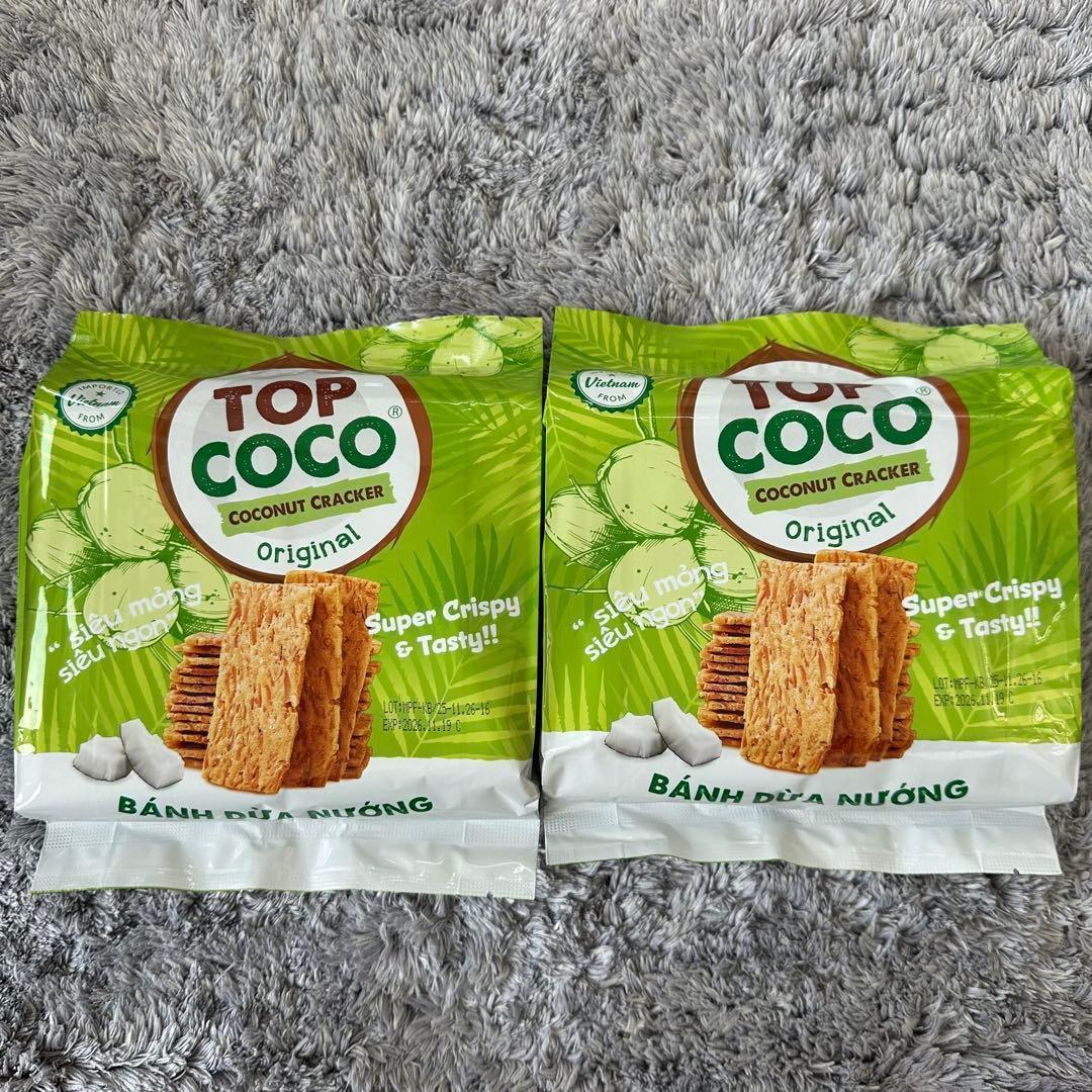 【2袋セット】TOP COCO （トップ ココ）ココナッツクラッカー オリジナル — image 2