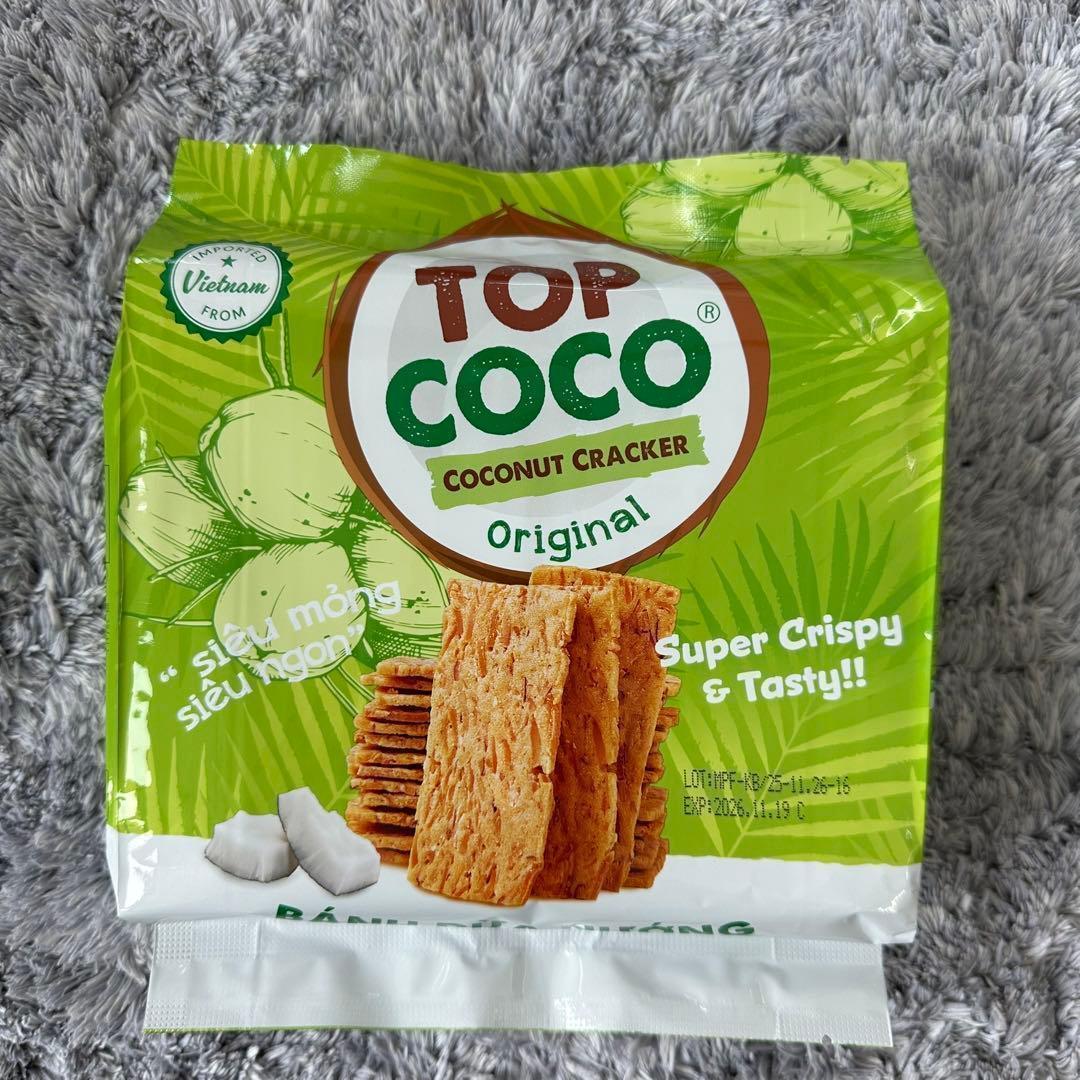 【2袋セット】TOP COCO （トップ ココ）ココナッツクラッカー オリジナル — image 3