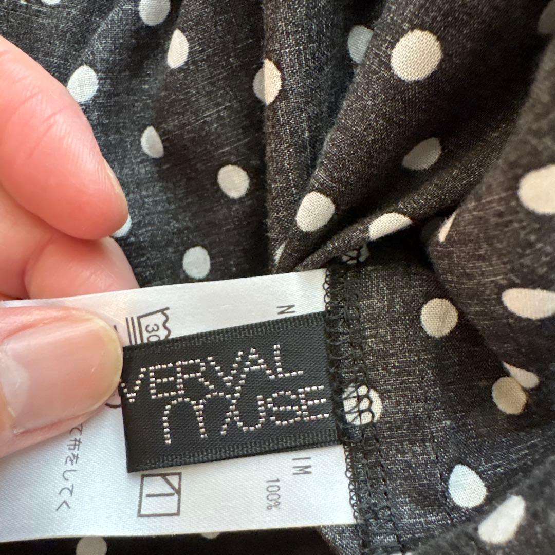UNIVERVAL MUSE ドット柄 半袖ブラウス パフスリーブ — image 5