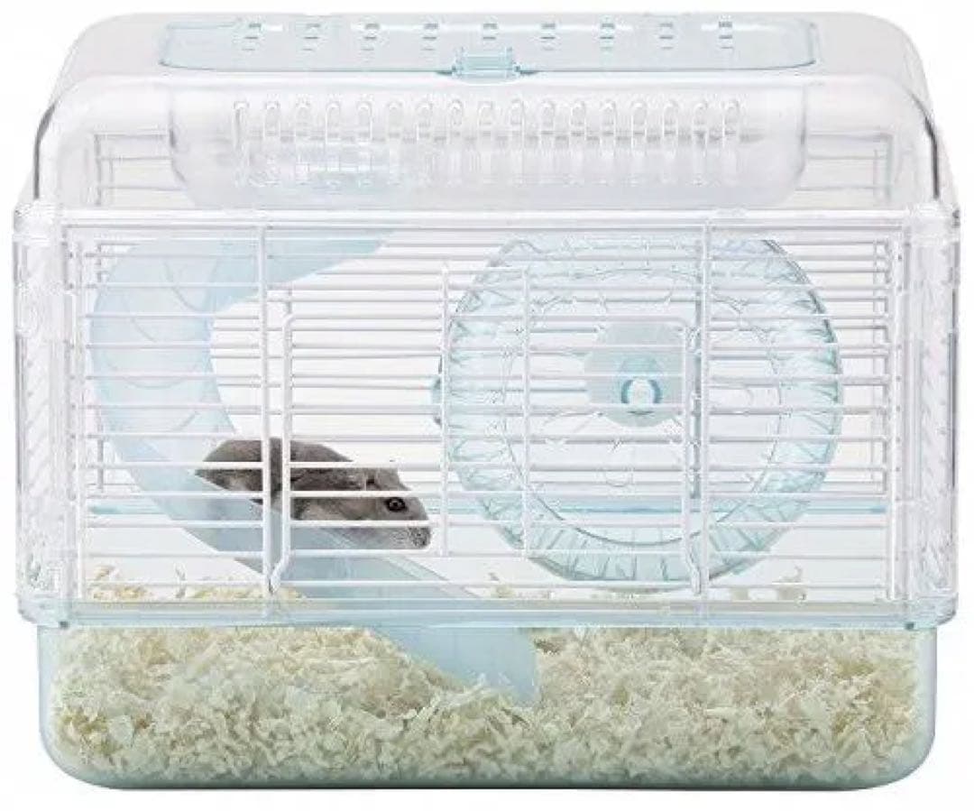 新品 未使用 GEX ハムスターケージ クリアパレス グリーン 未開封 — image 2