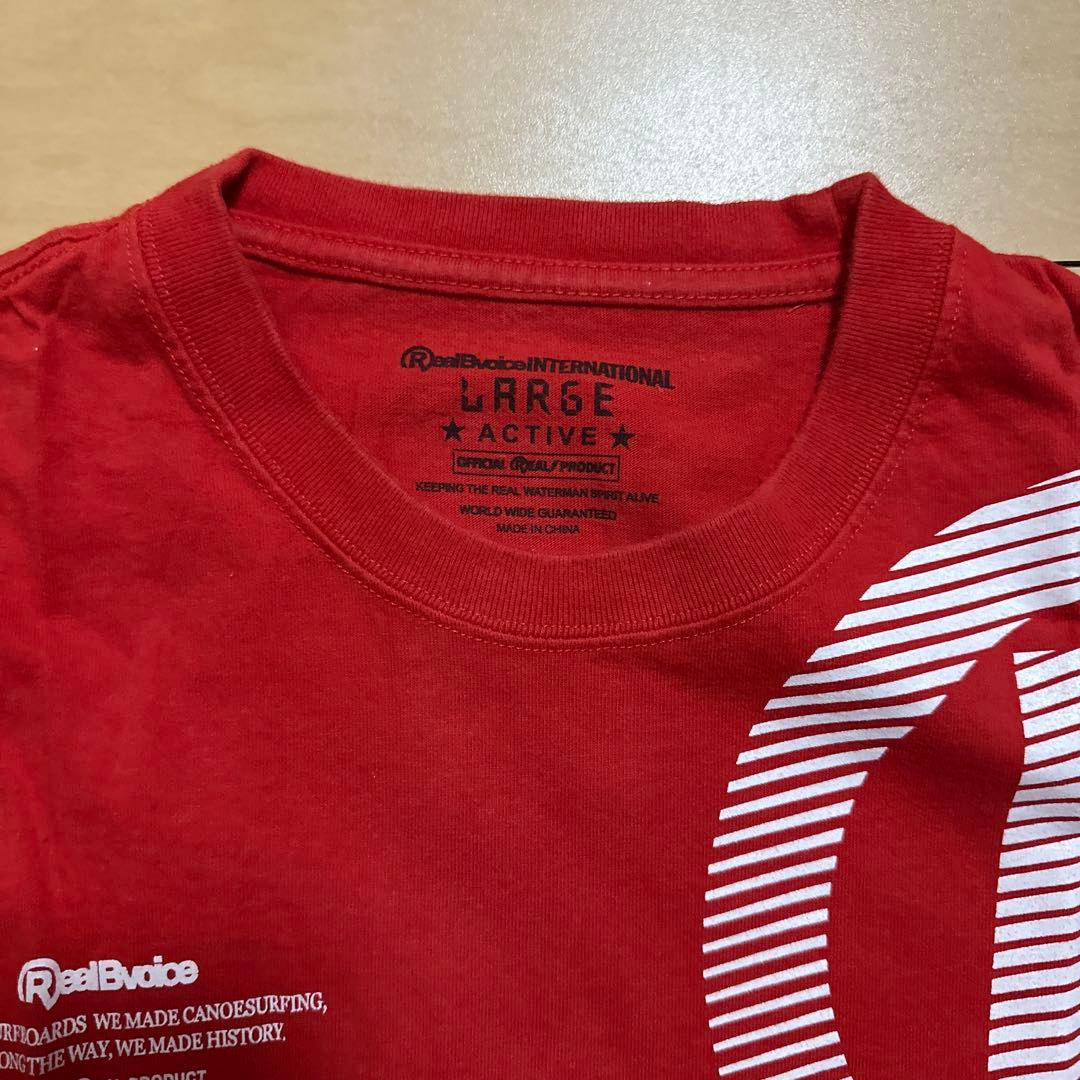 RealBvoice Tシャツ レッド Lサイズ — image 3