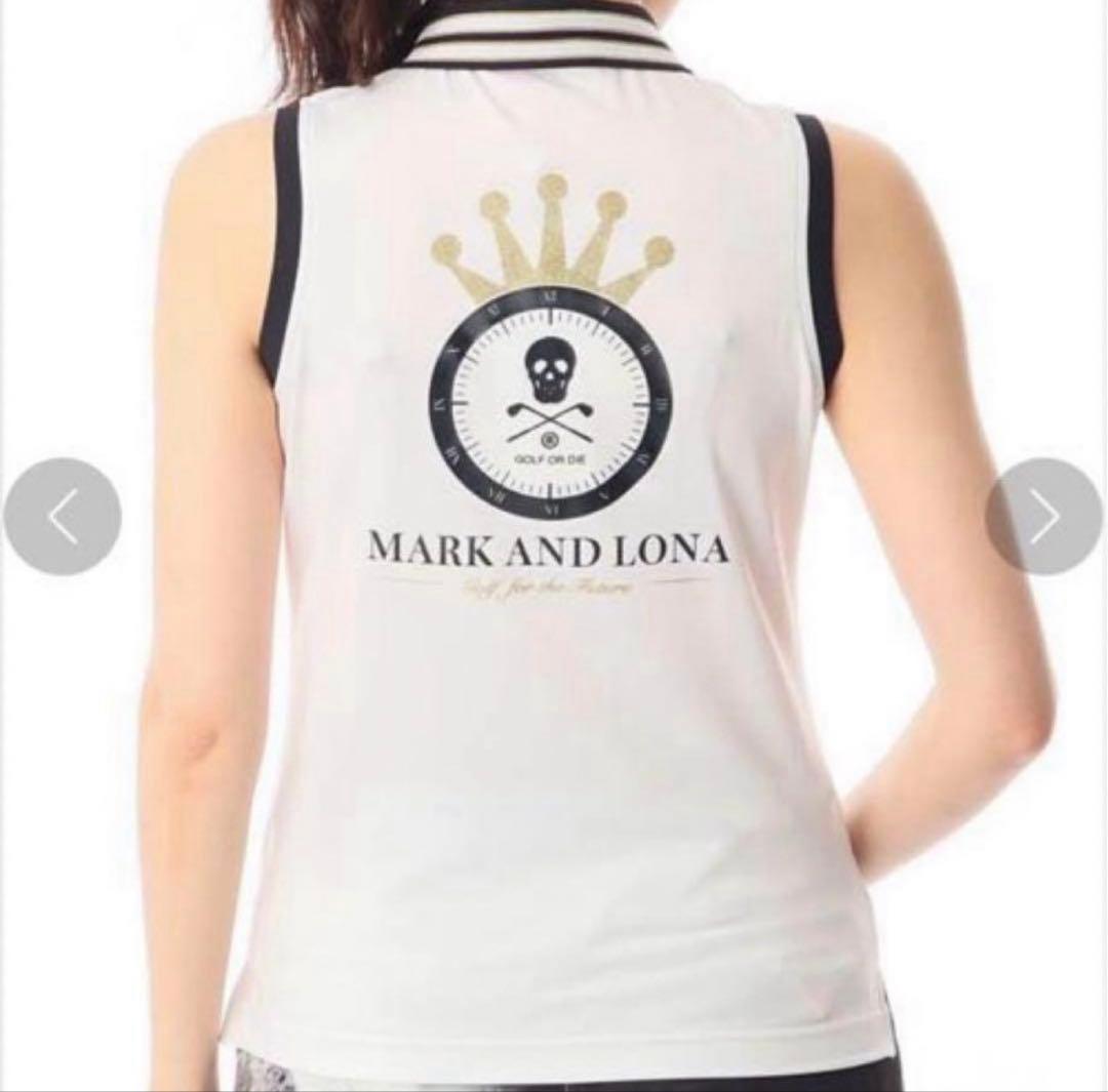 MARK&LONA マークアンドロナ ノースリーブ ポロシャツ レディース　36 — image 2