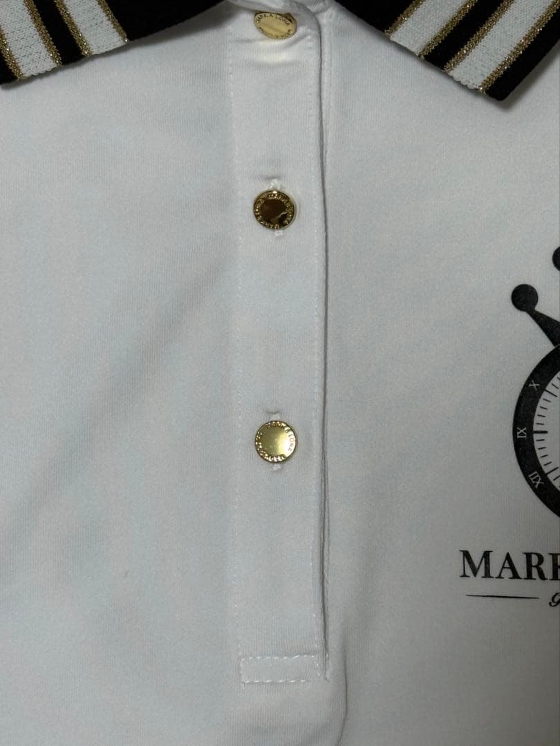 MARK&LONA マークアンドロナ ノースリーブ ポロシャツ レディース　36 — image 4