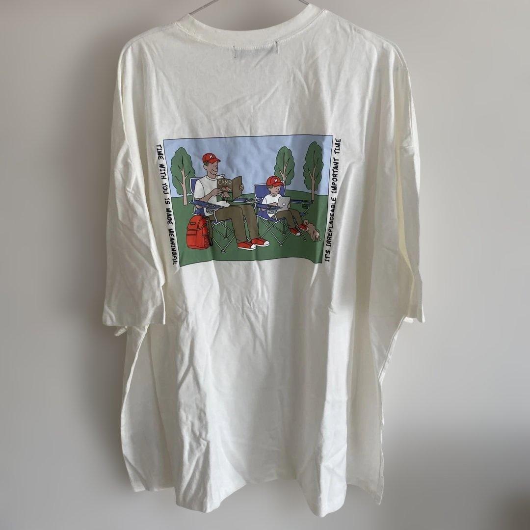 【6/30までの価格】新品未使用⭐︎kutir アソートプリントTシャツ ホワイト — image 3
