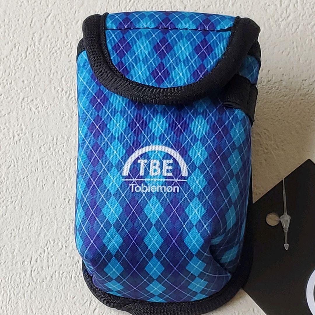 新品未使用品 トビエモン ゴルフボールポーチ ボールケース ボール ブルーカラー — image 3