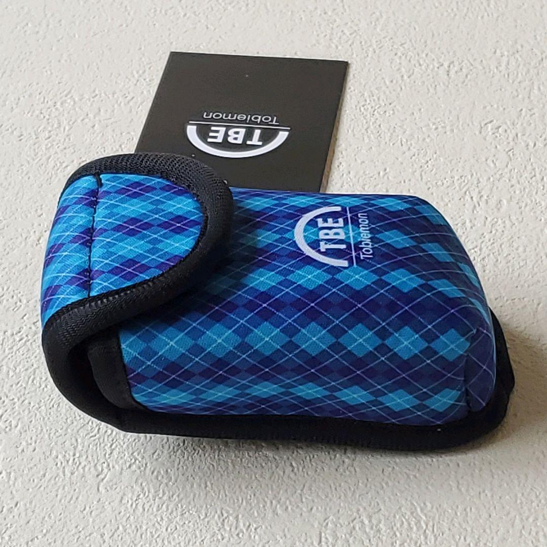 新品未使用品 トビエモン ゴルフボールポーチ ボールケース ボール ブルーカラー — image 4