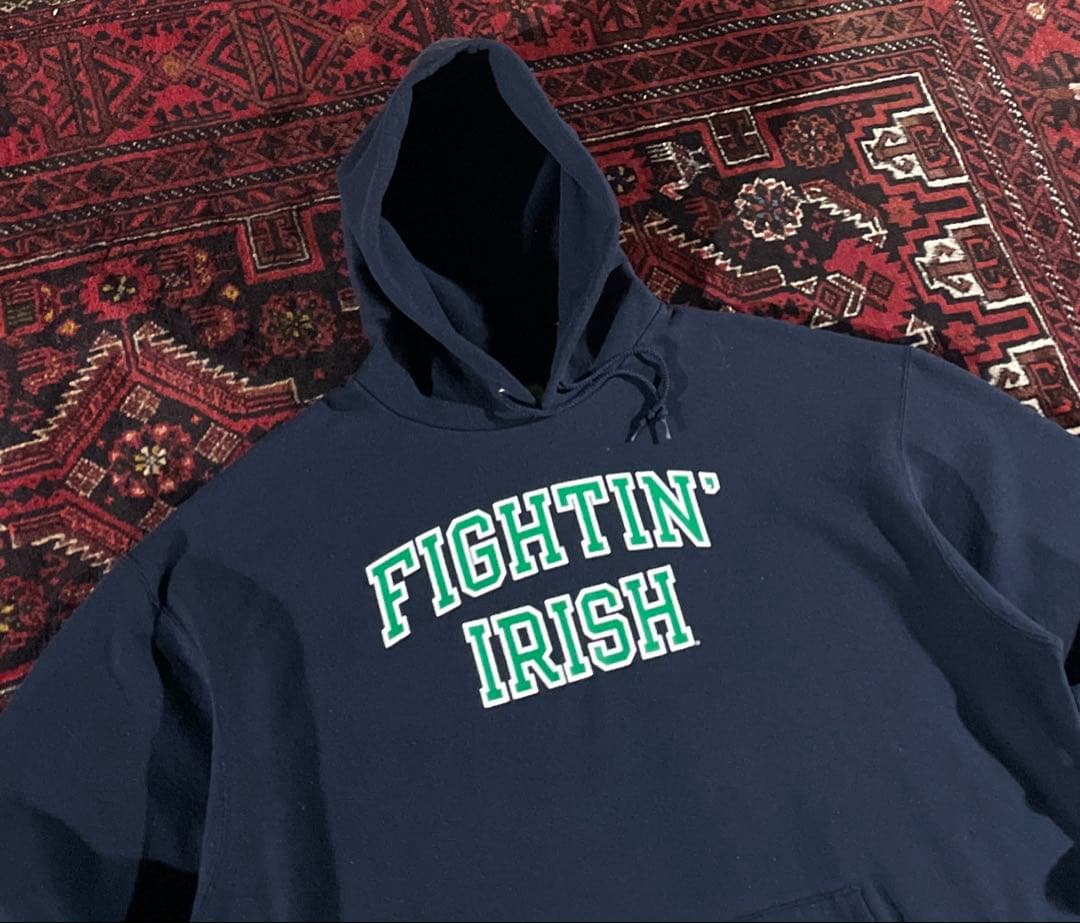champion カレッジロゴ プルオーバー パーカー ネイビー 2XL — image 2