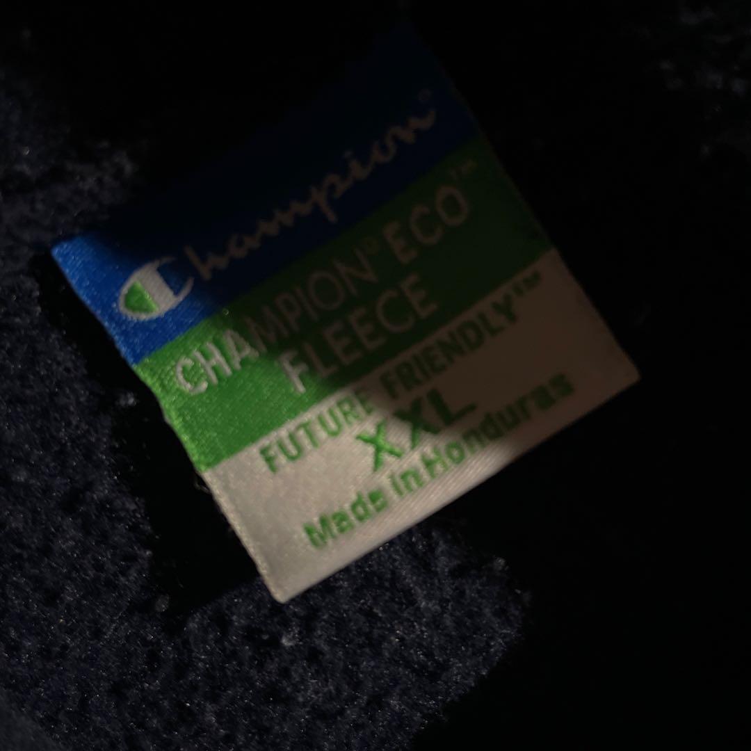 champion カレッジロゴ プルオーバー パーカー ネイビー 2XL — image 3