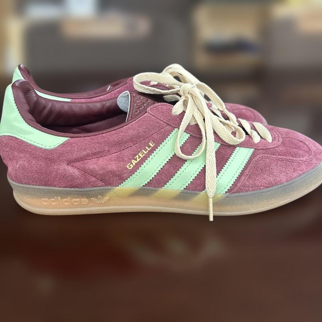 希少 美品 adidas GAZELLE スエード スニーカー 27.5cm — image 2