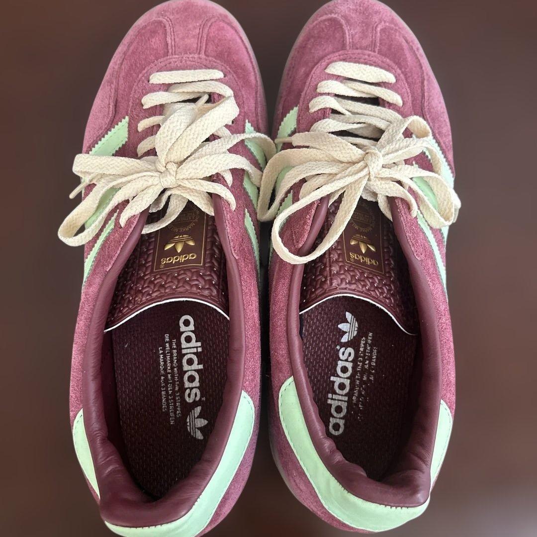 希少 美品 adidas GAZELLE スエード スニーカー 27.5cm — image 3