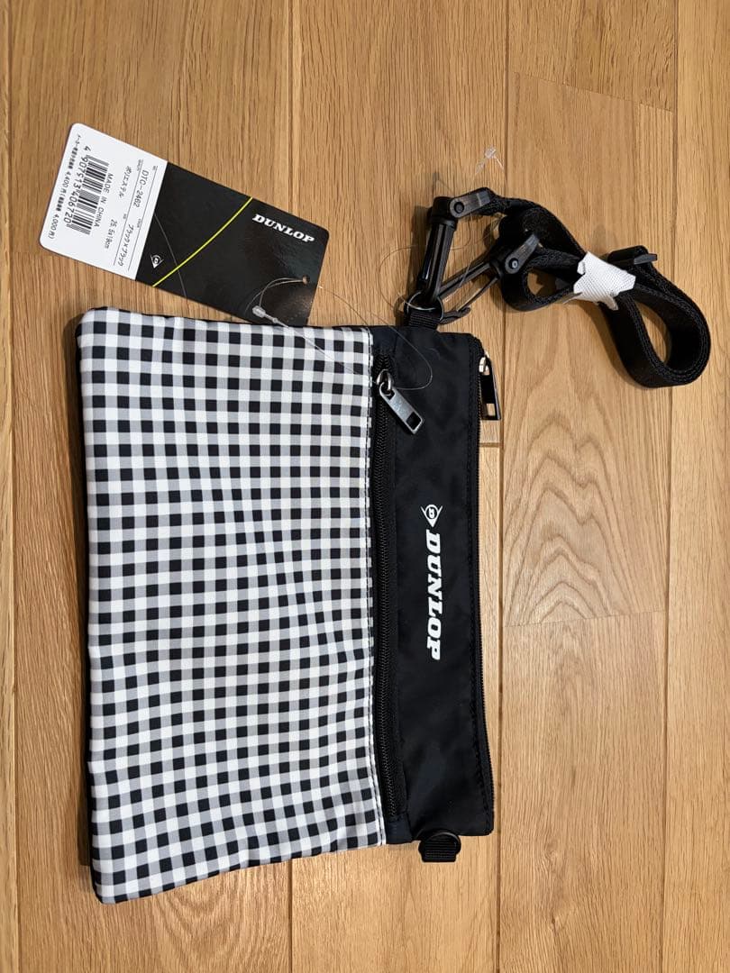 DUNLOP サコッシュ DTC-2462 チェック柄 — image 3