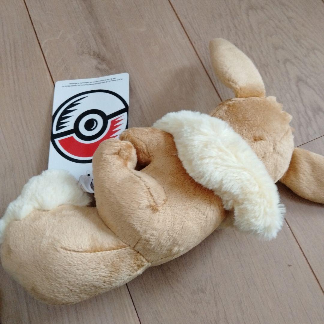 ポケモン イーブイ ぬいぐるみ 寝そべり ポケモンセンター タグ付き — image 2