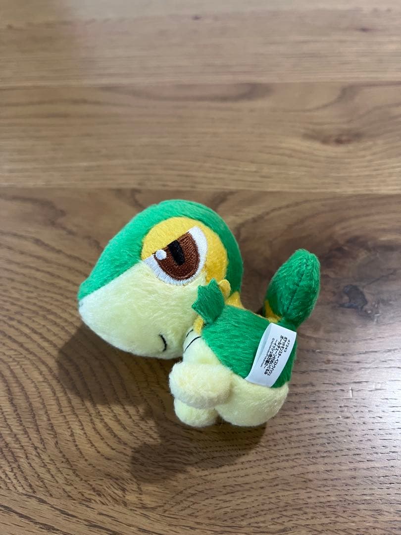 【美品】ツタージャ ポケモン ボールチェーン付 ぬいぐるみ イッシュ地方 — image 4