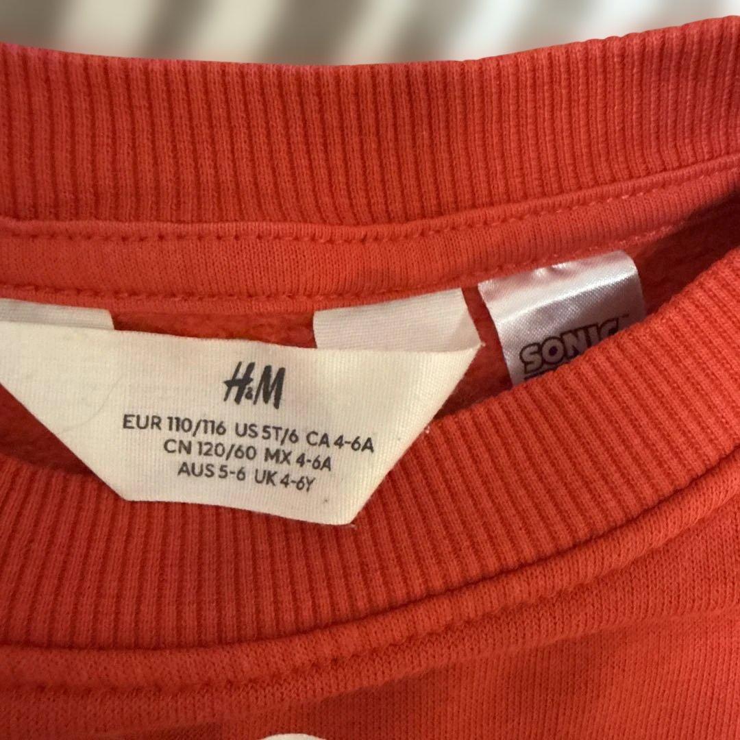 H&M Knuckles トレーナー 110/116 — image 2