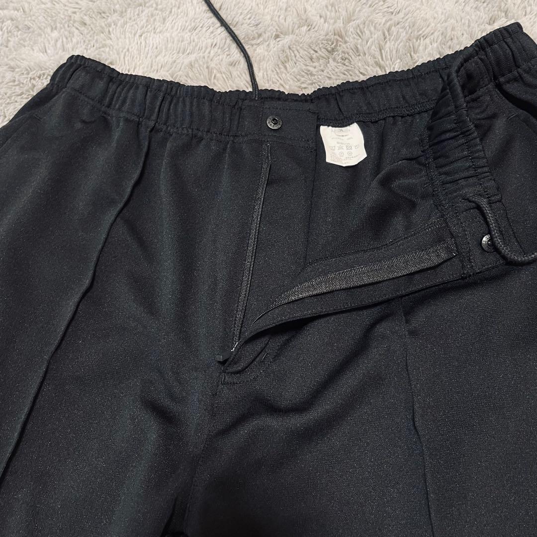 【Kaepa】ジャージパンツ（3L）黒 ジップポケット付き ドローコード — image 3
