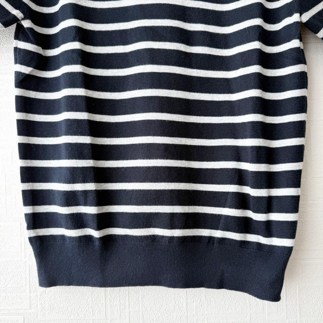 UNIQLO ウォッシャブルストレッチミラノリブクルーネックセーター XS 紺 — image 3
