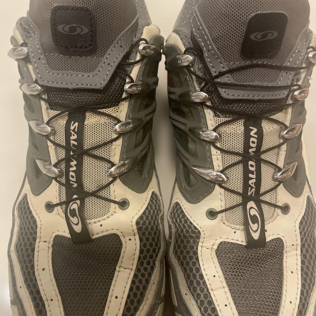 Salomon スニーカー グレー レッド — image 5