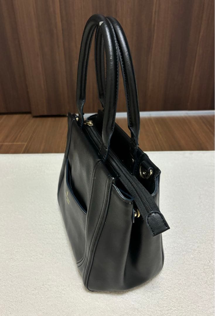 LANVIN en Bleu＊ベルティエ2wayショルダー付ハンドバッグ — image 4