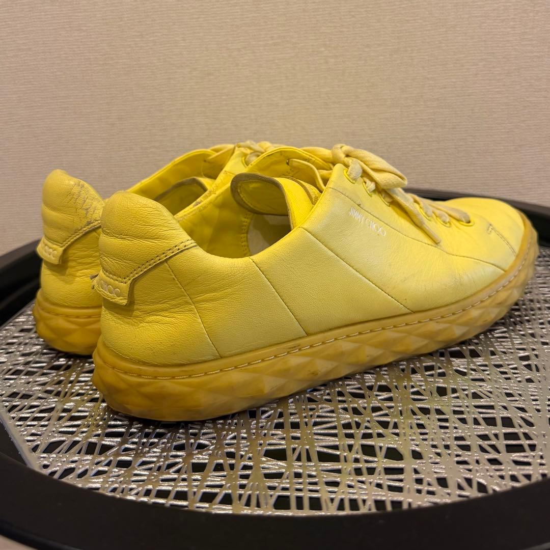 JIMMY CHOO スニーカー イエロー レザー — image 2