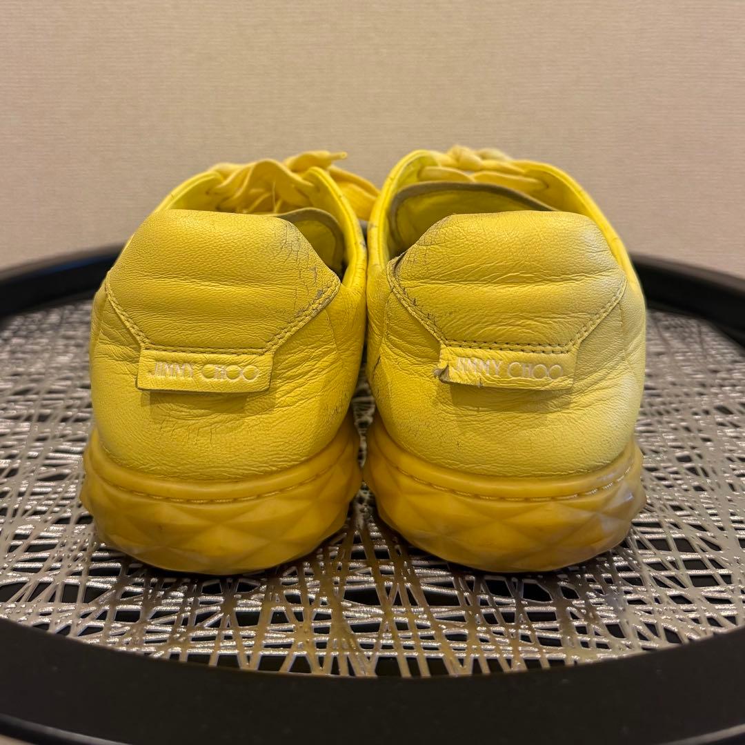 JIMMY CHOO スニーカー イエロー レザー — image 4