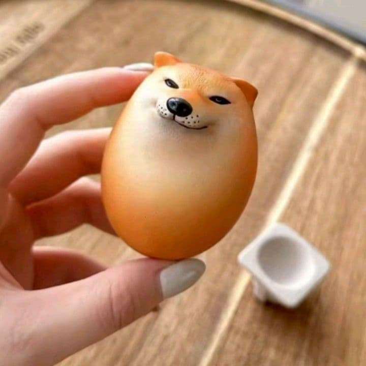 【2個セット】柴犬卵 ソフトタイプ しばこ 卵型 しばいぬ たまご スクイーズ — image 4