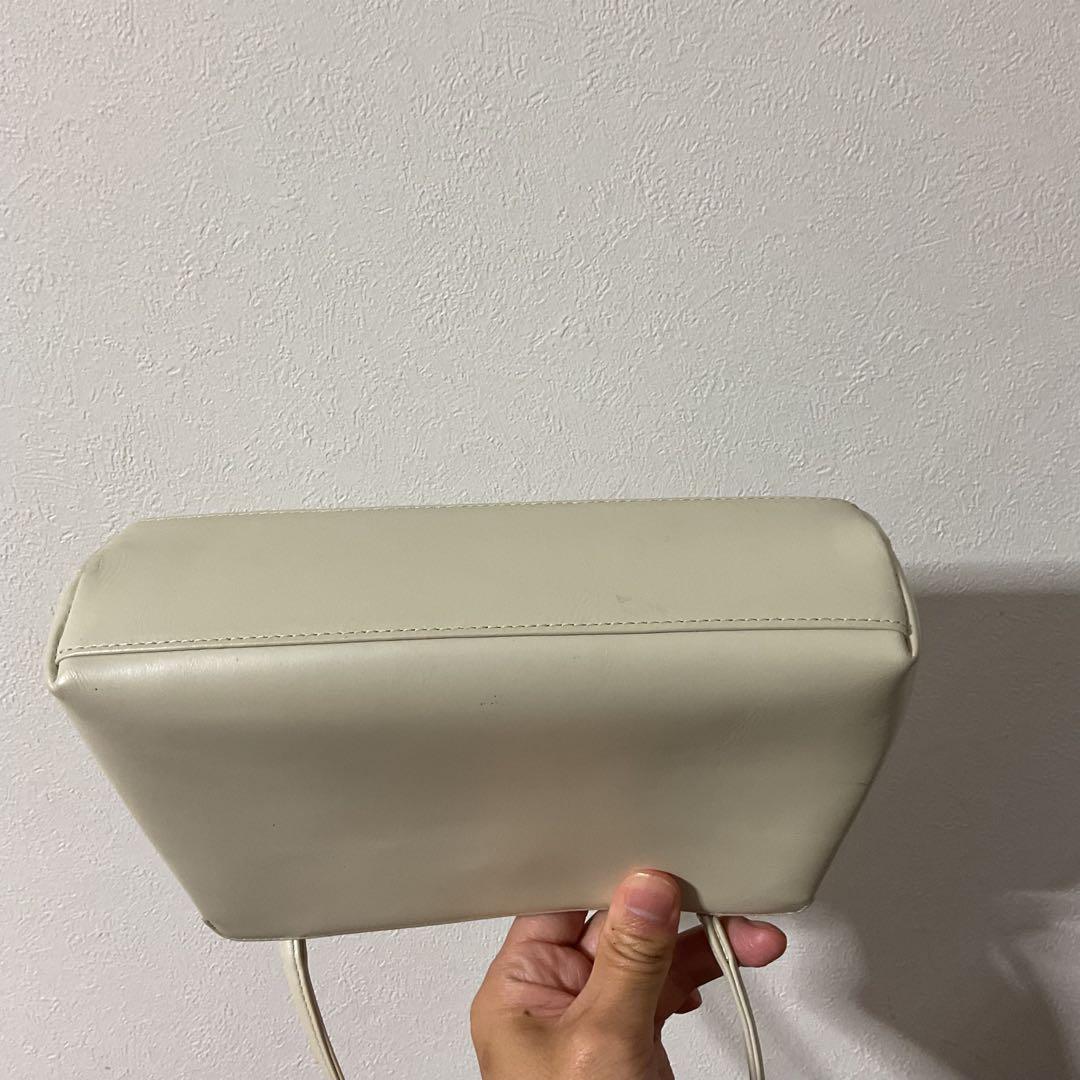 ☆開店セール☆ 使用２日 美品 アニエスベー レザー×クリスタル ハンドバッグ③ — image 5