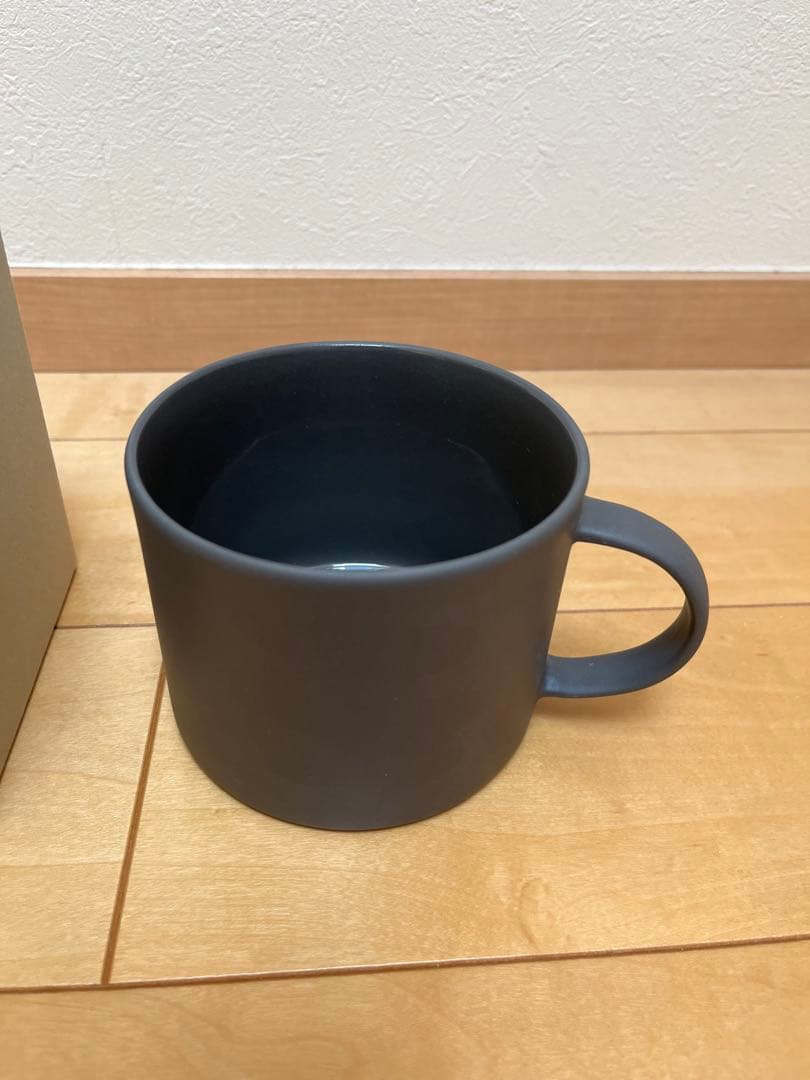 【新品未使用】MOHEIM モヘイム STONEWARE MUG 380ブラック — image 3