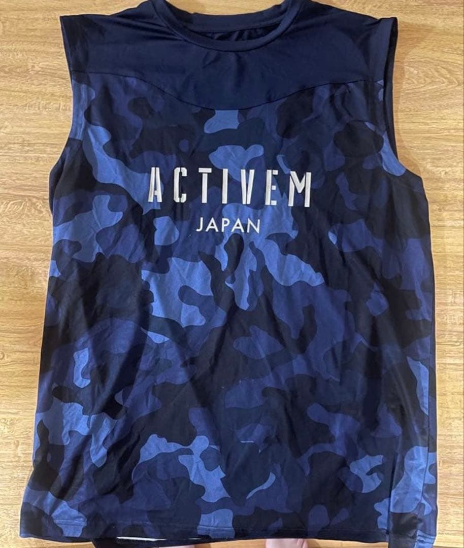 ACTIVEM JAPAN ノースリーブ カモフラ柄 — image 2