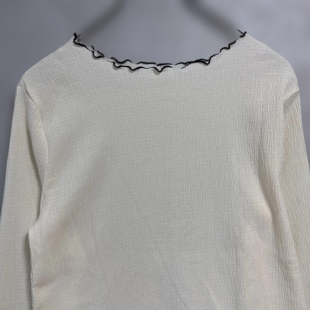 クラシカルエルフ カットソー ロングTシャツ 長袖 L メロウ フレアパイピング — image 3